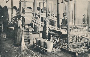 A Wax Taper-making Plant by Unbekannt