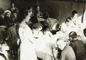 A Young Pioneers Camp Canteen, USSR