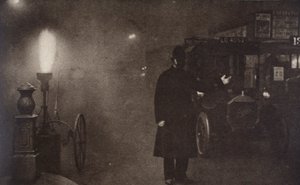 A Constable Directing Traffic in the Fog, London