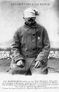 A convalescing legionnaire, Sidi Bel Abbes, Algeria by Unbekannt
