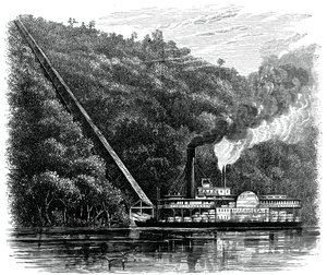 A Cotton Chute, United States, c1880 by Unbekannt