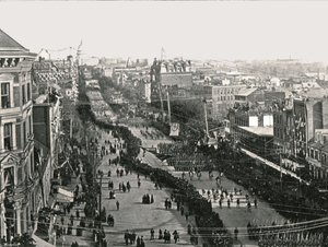 A Fete Day in the American Capital, Washington DC, USA, 1895 by Unbekannt