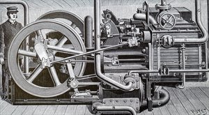 A Freezing Machine for Ships Carrying Perishable Cargos by Unbekannt