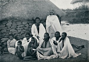 A Group of Abyssinians by Unbekannt