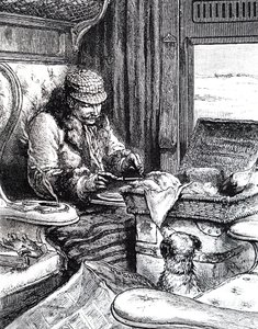 A Man in a First Class Carriage