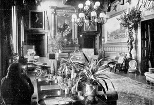 A Salon, Sandringham House, Norfolk by Unbekannt