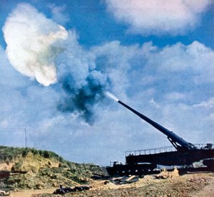A Second After the Command to Fire, French Channel Coast, World War II