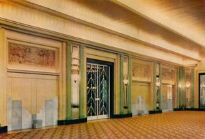 A View of the New Ballroom at Claridges Hotel, 1933 by Unbekannt