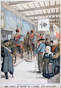 A Visit to the Army Museum by the War Veterans, 1903 by Unbekannt