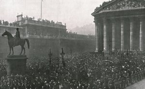 Accession of King George V by Unbekannt