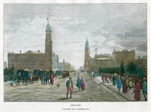 Adelaide, South Australia, c1890 by Unbekannt