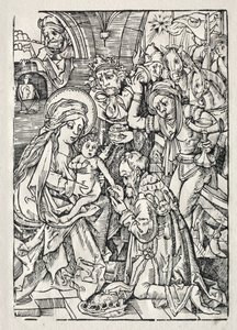 Adoration of the Kings, c. 1500 by Unbekannt
