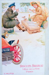 Advert for Biscuits Brateau by Unbekannt