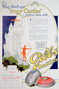 Advert for Gibbs Solid Dentifrice by Unbekannt