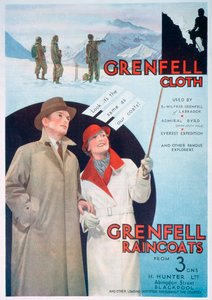 Advert for Grenfell Cloth and Raincoats