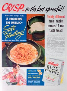 Advert for Kellogg