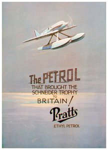Advert for Pratts Ethyl Petrol, c1928 by Unbekannt
