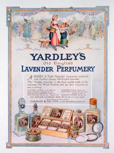 Advert for Yardley