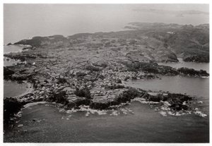 Aerial View of Oginohama, Japan, from a Zeppelin, 1929 by Unbekannt