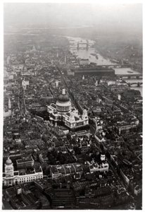 Aerial view of St Paul