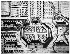 Aerial View of the Vergelegen Wine Estate, South Africa by Unbekannt