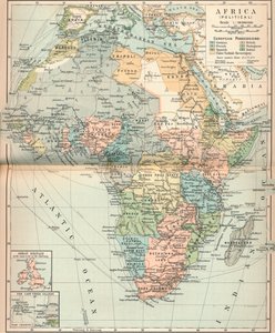 Africa Political by Unbekannt