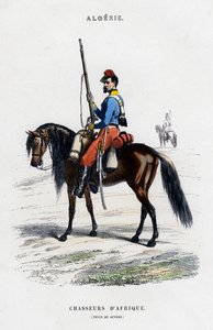 African Light Horse, French Army in Algeria by Unbekannt