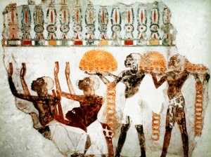 Africans Bearing Gold by Unbekannt