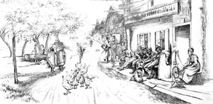 After the Toil of the Day, 1873 by Unbekannt