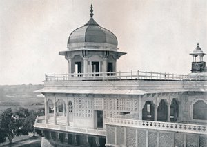 Agra. The Jasmine Tower by Unbekannt