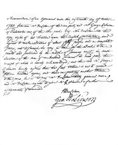 Agreement Between de Lolme and His Publisher, 1780, 1840 by Unbekannt