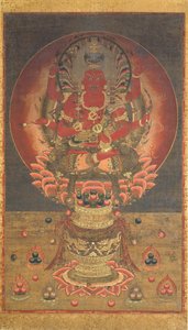Aizen Myoo, 14th century by Unbekannt