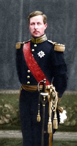 Albert I 1875-1934, King of the Belgians from 1909, in military uniform by Unbekannt