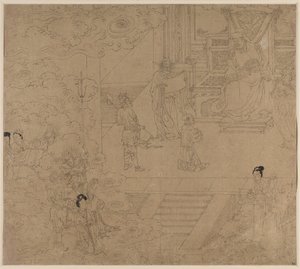 Album of Daoist and Buddhist Themes: Kings of Hells: Leaf 32 by Unbekannt