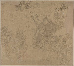 Album of Daoist and Buddhist Themes: Search the Mountain: Leaf 41