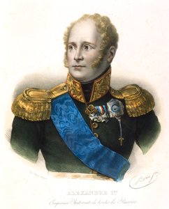 Alexander I, Tsar of Russia by Unbekannt