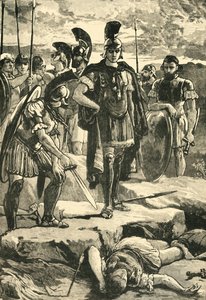 Alexander and the Body of Darius, 1890 by Unbekannt