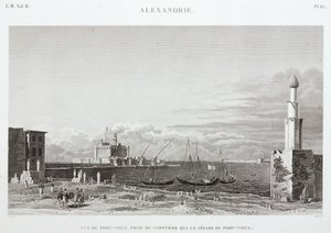 Alexandria, Egypt, c 1798 by Unbekannt
