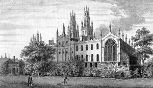 All Souls College, Oxford University by Unbekannt