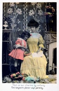 All That Charms the Children, French Postcard, c1900 by Unbekannt