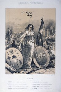 Allegory of French Patriotic Emblems
