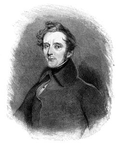 Alphonse de Lamartine 1790-1869, French writer, poet and politician by Unbekannt