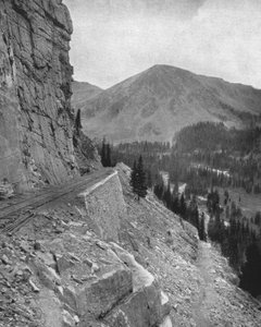 Alpine Pass, Colorado, USA, c. 1900 by Unbekannt