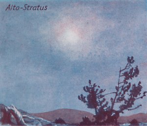 Alto-Stratus - A Dozen of the Principal Cloud Forms In The Sky, 1935 by Unbekannt