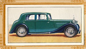 Alvis Silver Eagle Saloon, c1936 by Unbekannt