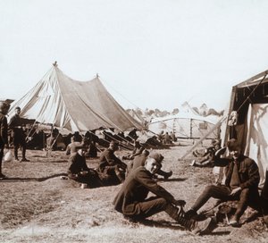 American camp, Melette, France, c1914-c1918 by Unbekannt