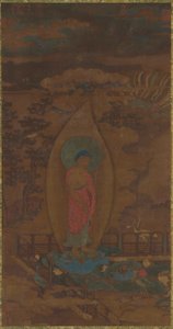 Amitabha Welcoming a Soul to Paradise by Unbekannt