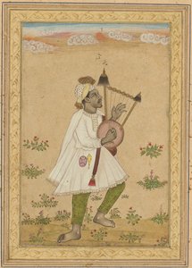 An African Lyre Player by Unbekannt