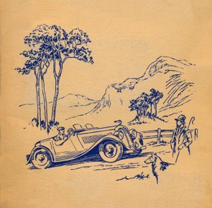 An Album of Motor Cars Front Cover by Unbekannt