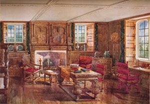 An Elizabethan Living Room by Unbekannt